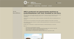 Desktop Screenshot of amdnv.be